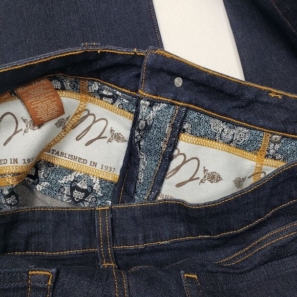 Miraclebody Jeans Women's Size 16 Mystic Blue Dark Wash Denim Slimming Stretch - Picture 11 of 16